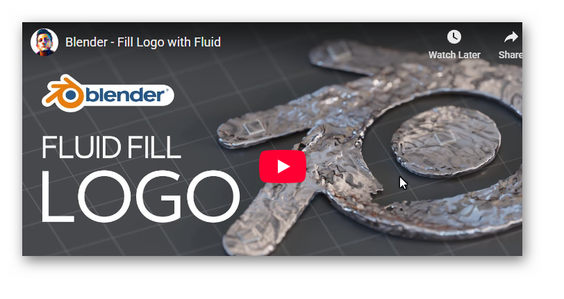 Blender Fluid Fill Logo Tutorial: Create a Dynamic Liquid Effect in 3D